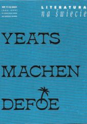 Okładka książki Literatura na Świecie nr 11-12/2021 (604-605) Daniel Defoe, Arthur Machen, Redakcja pisma Literatura na Świecie, William Butler Yeats