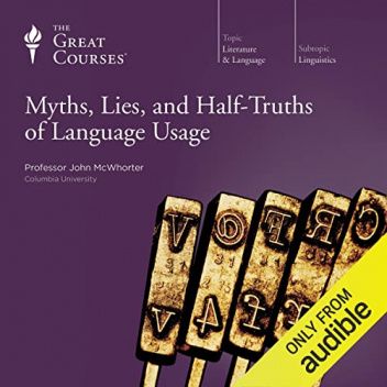 Okładki książek z serii The Great Courses: Linguistics