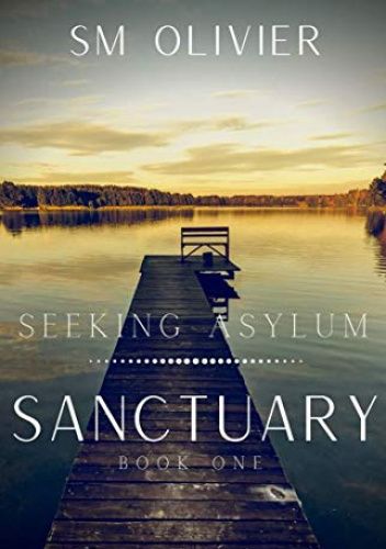 Okładki książek z cyklu Sanctuary