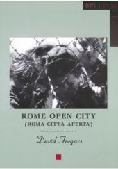 Okładka książki Rome Open City David Forgacs