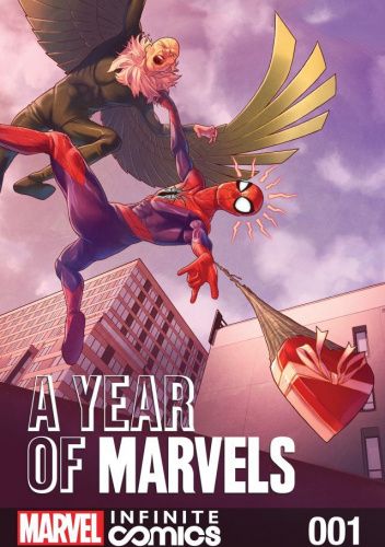 Okładki książek z serii A Year of Marvels: Infinite Comic