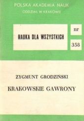 Okładka książki Krakowskie gawrony Zygmunt Grodziński