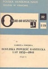 Okładka książki Rosyjska powieść radziecka lat 1932-1941. Cz. I Gabriela Porębina