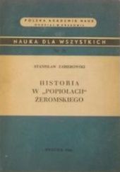 Okładka książki Historia w "Popiołach" Żeromskiego Stanisław Zabierowski