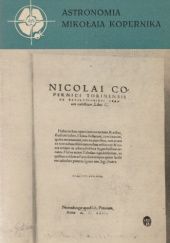 Okładka książki Astronomia Mikołaja Kopernika Cecylia Iwaniszewska