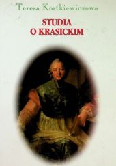 Okładka książki Studia o Krasickim Teresa Kostkiewiczowa