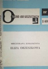 Okładka książki Eliza Orzeszkowa Mieczysława Romankówna