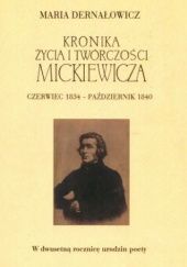 Kronika życia i twórczości Mickiewicza. Paryż, Lozanna: czerwiec 1834 - październik 1840