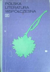 Okładka książki Polska literatura współczesna Ryszard Matuszewski