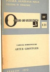 Okładka książki Artur Grottger Tadeusz Dobrowolski