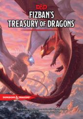 Okładka książki Fizbans Treasury of Dragons Wizards RPG Team