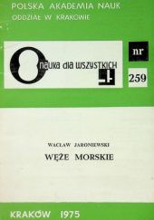 Okładka książki Węże morskie Wacław Jaroniewski