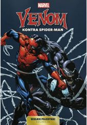 Okładka książki Venom kontra Spider-Man Mark Bagley, Paris Cullins, Erik Larsen, Todd McFarlane, David Micheline