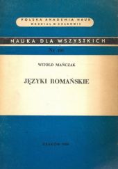 Okładka książki Języki romańskie Witold Mańczak