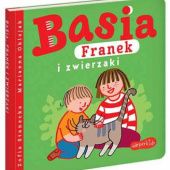 Okładka książki Basia, Franek i zwierzaki Marianna Oklejak, Zofia Stanecka