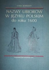 Nazwy ubiorów w języku polskim do roku 1600