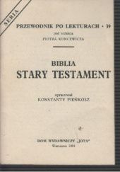 Okładka książki Biblia. Stary Testament Konstanty Pieńkosz