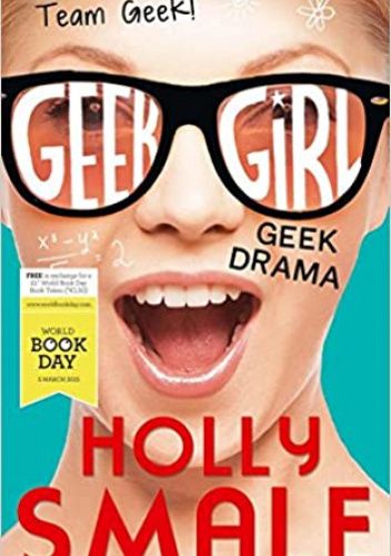 Okładki książek z cyklu Geek Girl