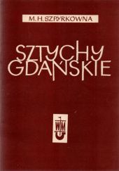 Okładka książki Sztychy gdańskie Maria Szpyrkówna