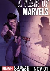 Okładka książki A Year of Marvels: November Infinite Comic (2016) #1 Elliott Casey, Todd Casey