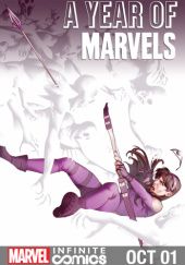 Okładka książki A Year of Marvels: October Infinite Comic (2016) #1 Jeremy Whitley