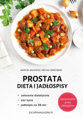 Okładka książki Prostata. Dieta i jadłospisy Marcin Majewski, Michał Marciniak