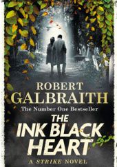 Okładka książki The Ink Black Heart Robert Galbraith