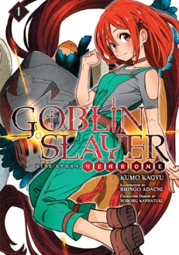 Okładki książek z cyklu Goblin Slayer Side Story: Year One (light novel)