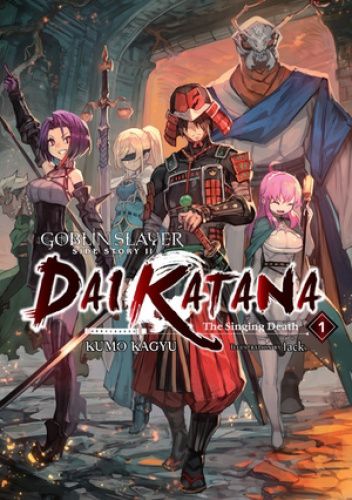Okładki książek z cyklu Goblin Slayer Side Story II: Dai Katana (light novel)