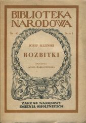 Okładka książki Rozbitki Józef Bliziński