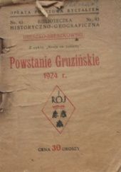 Okładka książki Powstanie gruzińskie w 1924 r. Mikołaj Breszko-Breszkowski