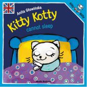 Okładka książki Kitty Kotty cannot sleep Anita Głowińska