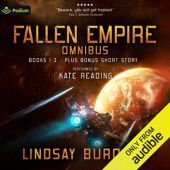 Okładka książki A Fallen Empire Omnibus Lindsay Buroker
