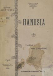 Okładka książki Hanusia Gerhart Hauptmann