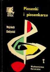 Okładka książki Piosenki i piosenkarze Wojciech Giełżyński