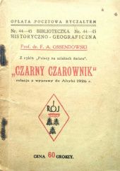 Czarny czarownik : relacja z wyprawy do Afryki 1926 r.