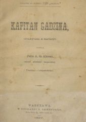 Okładka książki Kapitan Gadzina (studyum z natury) Pedro Antonio de Alarcón