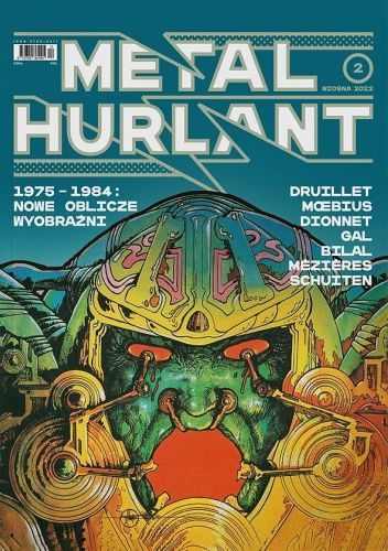 Okładki książek z cyklu Metal Hurlant