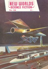 Okładka książki New Worlds Science Fiction, #38 (08/1955) John Brunner, Kenneth Bulmer, John Carnell, J. T. McIntosh, John Newman, Lester del Rey, E. C. Tubb
