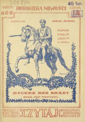 Okładka książki Rycerz bez skazy (książę Józef Poniatowski) Edmund Jezierski