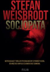 Okładka książki Socjopata Stefan Weisbrodt