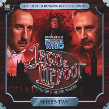 Okładki książek z cyklu Jago & Litefoot