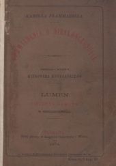 Okładka książki Opowiadania o nieskończoności: Lumen; Historya komety Camille Flammarion