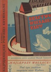 Okładka książki Bractwo Wielkiej Żaby Edgar Wallace