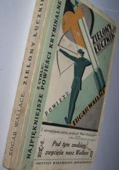 Okładka książki Zielony łucznik. Powieść Edgar Wallace