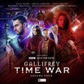 Okładka książki Gallifrey: Time War 4 Matt Fitton, David Llewellyn, Lisa McMullin, Lou Morgan