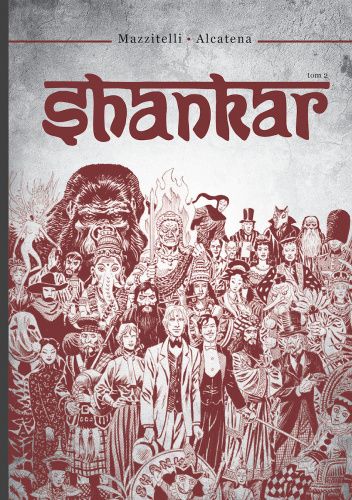 Okładki książek z cyklu Shankar