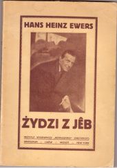 Okładka książki Żydzi z Jêb Hanns Heinz Ewers