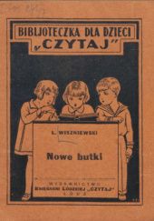 Okładka książki Nowe butki Ludwik Wiszniewski