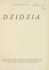 Okładka książki Dzidzia Janko Muzyk